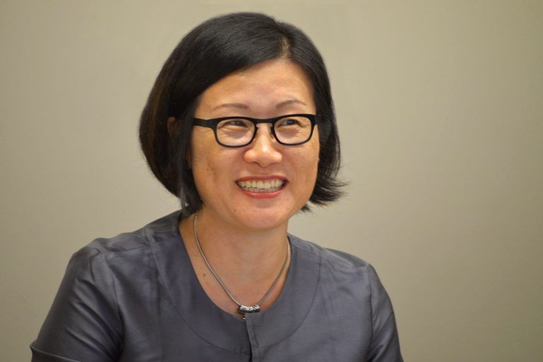 Shu-mei Shih smiles in a portrait