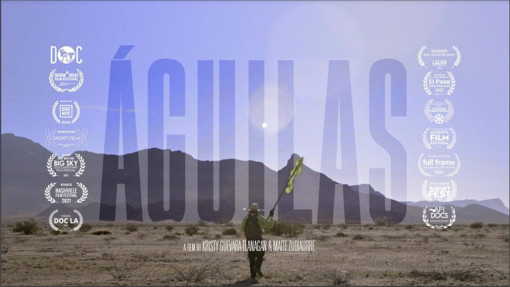 A photo from Águilas, showing various accolades and credits.