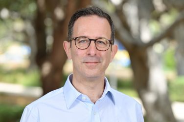 Sean Brenner portrait outdoors at UCLA