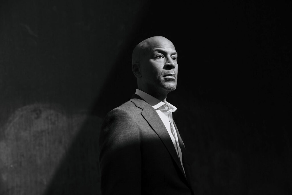 Black and white portrait of philosophy professor Paul Taylor